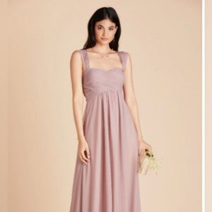 Birdy Grey Pink Blush Brideamaids Dress sz Small